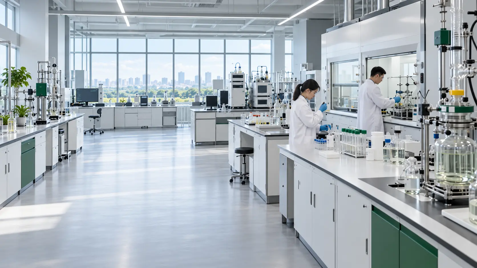 Toàn cảnh phòng thí nghiệm R&D